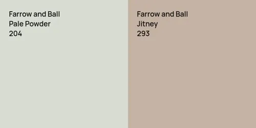 204 Pale Powder vs 293 Jitney