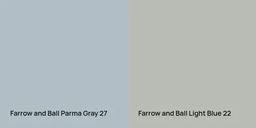 27 Parma Gray vs 22 Light Blue