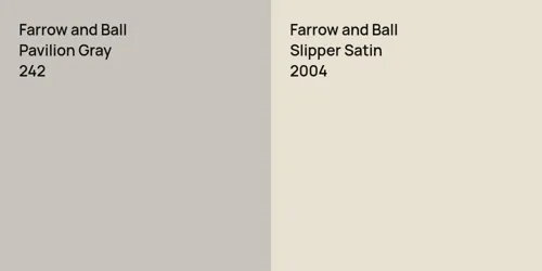 242 Pavilion Gray vs 2004 Slipper Satin