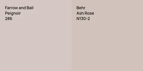 286 Peignoir vs N130-2 Ash Rose