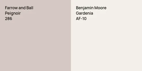 286 Peignoir vs AF-10 Gardenia