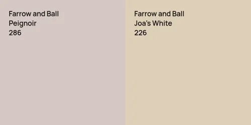 286 Peignoir vs 226 Joa's White