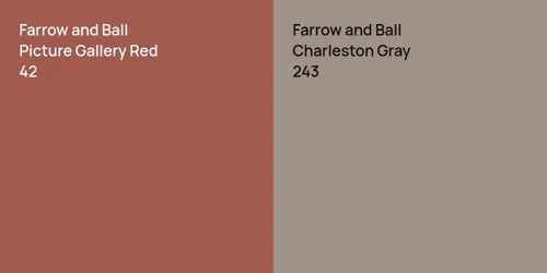 42 Picture Gallery Red vs 243 Charleston Gray