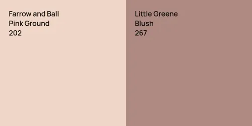 202 Pink Ground vs 267 Blush