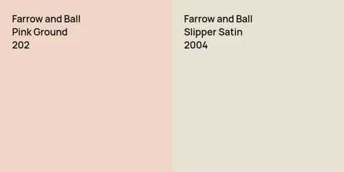 202 Pink Ground vs 2004 Slipper Satin