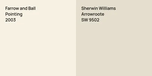 2003 Pointing vs SW 9502 Arrowroote