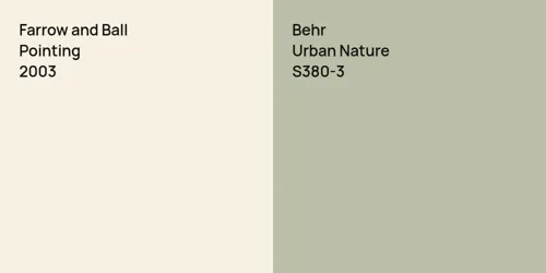 2003 Pointing vs S380-3 Urban Nature