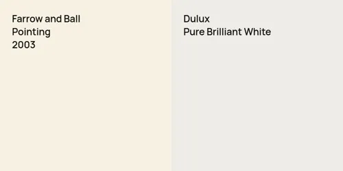 2003 Pointing vs null Pure Brilliant White