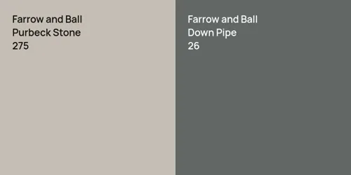 275 Purbeck Stone vs 26 Down Pipe