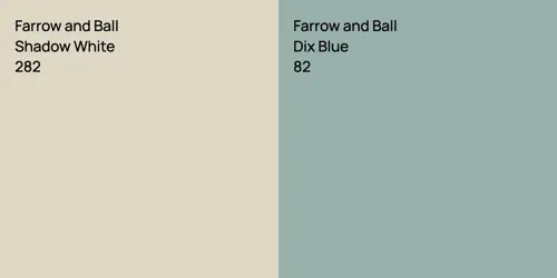 282 Shadow White vs 82 Dix Blue