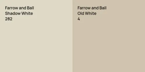 282 Shadow White vs 4 Old White