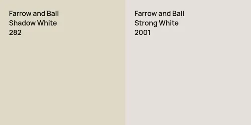 282 Shadow White vs 2001 Strong White