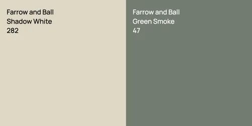 282 Shadow White vs 47 Green Smoke