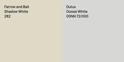 282 Shadow White vs 00NN 72/000 Goose White