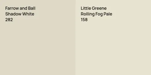 282 Shadow White vs 158 Rolling Fog Pale