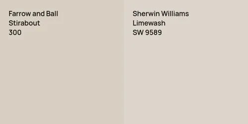 300 Stirabout vs SW 9589 Limewash