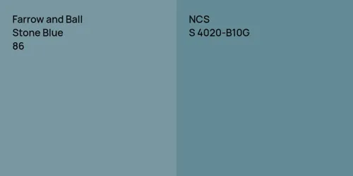 86 Stone Blue vs S 4020-B10G 