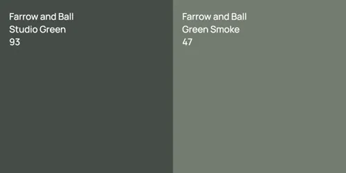 93 Studio Green vs 47 Green Smoke