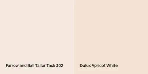 302 Tailor Tack vs null Apricot White