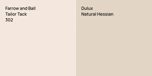 302 Tailor Tack vs null Natural Hessian