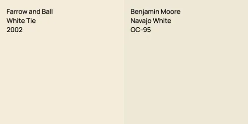 2002 White Tie vs OC-95 Navajo White