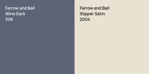 308 Wine Dark vs 2004 Slipper Satin