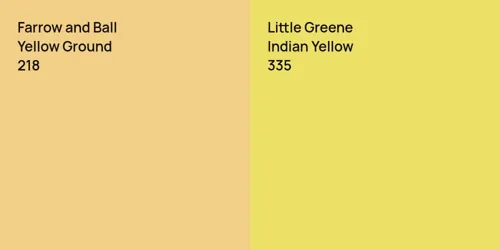 218 Yellow Ground vs 335 Indian Yellow