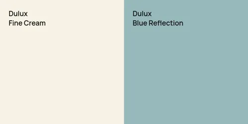 null Fine Cream vs null Blue Reflection