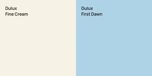 null Fine Cream vs null First Dawn