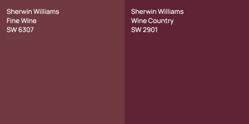 SW 6307 Fine Wine vs SW 2901 Wine Country