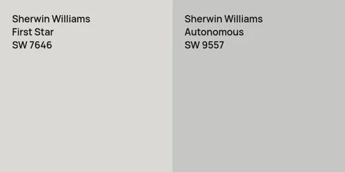 SW 7646 First Star vs SW 9557 Autonomous