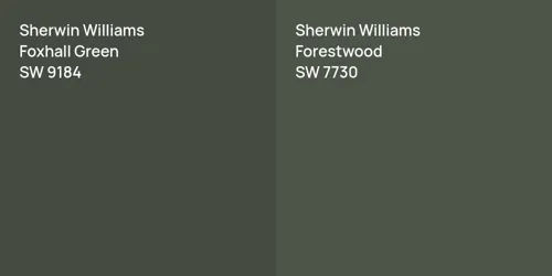 SW 9184 Foxhall Green vs SW 7730 Forestwood