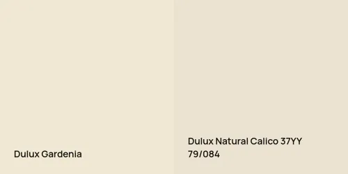 null Gardenia vs 37YY 79/084 Natural Calico