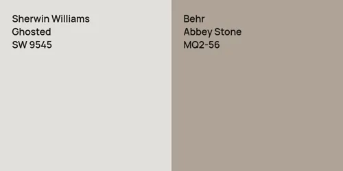 SW 9545 Ghosted vs MQ2-56 Abbey Stone