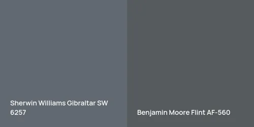 SW 6257 Gibraltar vs AF-560 Flint