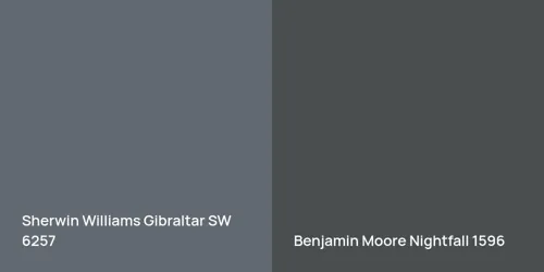 SW 6257 Gibraltar vs 1596 Nightfall