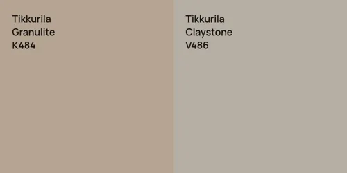 K484 Granulite vs V486 Claystone