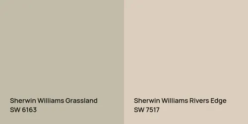 SW 6163 Grassland vs SW 7517 Rivers Edge