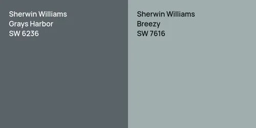 SW 6236 Grays Harbor vs SW 7616 Breezy