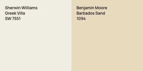 SW 7551 Greek Villa vs 1094 Barbados Sand