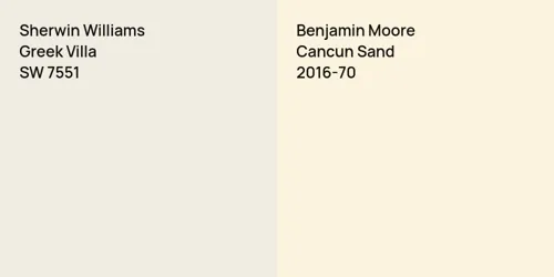 SW 7551 Greek Villa vs 2016-70 Cancun Sand