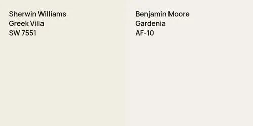 SW 7551 Greek Villa vs AF-10 Gardenia