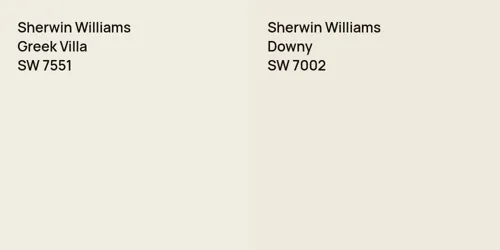 SW 7551 Greek Villa vs SW 7002 Downy