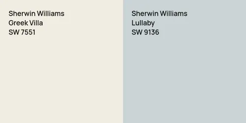 SW 7551 Greek Villa vs SW 9136 Lullaby