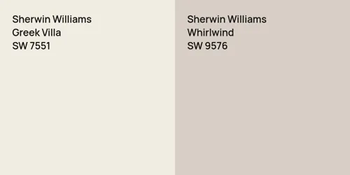 SW 7551 Greek Villa vs SW 9576 Whirlwind