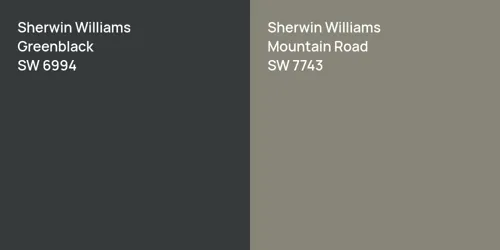 SW 6994 Greenblack vs SW 7743 Mountain Road