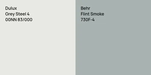 00NN 83/000 Grey Steel 4 vs 730F-4 Flint Smoke