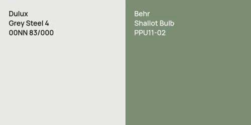 00NN 83/000 Grey Steel 4 vs PPU11-02 Shallot Bulb