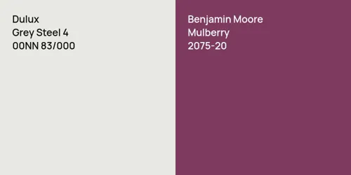 00NN 83/000 Grey Steel 4 vs 2075-20 Mulberry