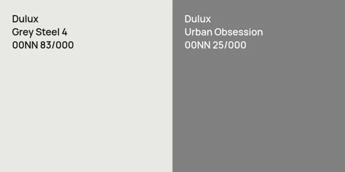 00NN 83/000 Grey Steel 4 vs 00NN 25/000 Urban Obsession